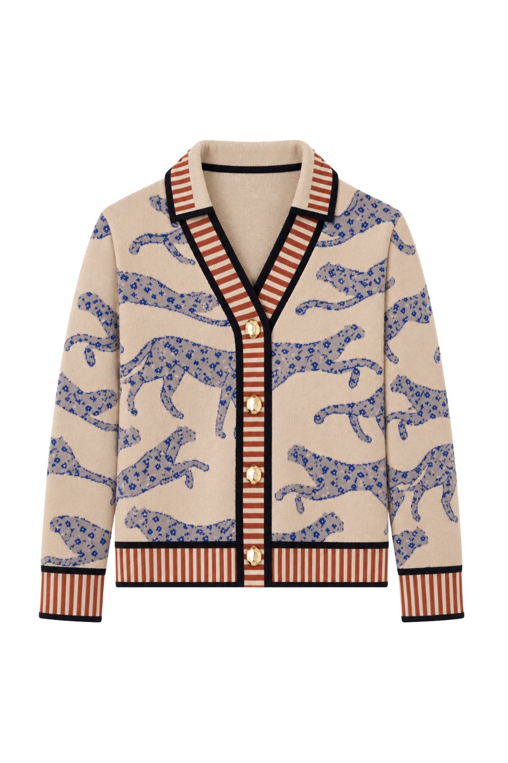 Olive and Bette's - Cheetah Print Cardigan