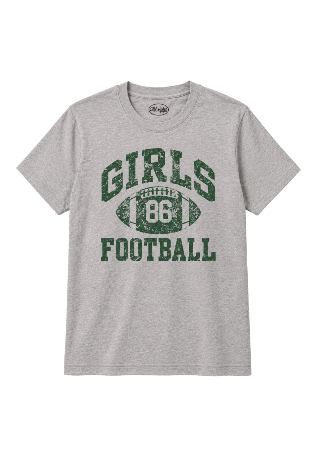 Olive and Bette's - Girls Football Tee
