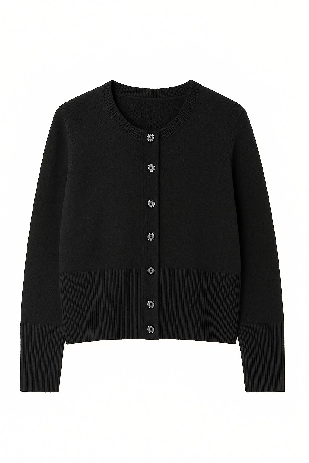 Autumn Cashmere - Hi Rib Cardigan W/ Slits