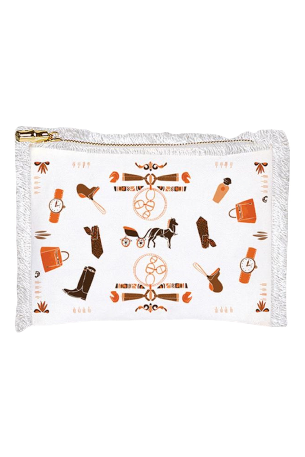 Toss Designs - Equestrian Fringe Zip Bag