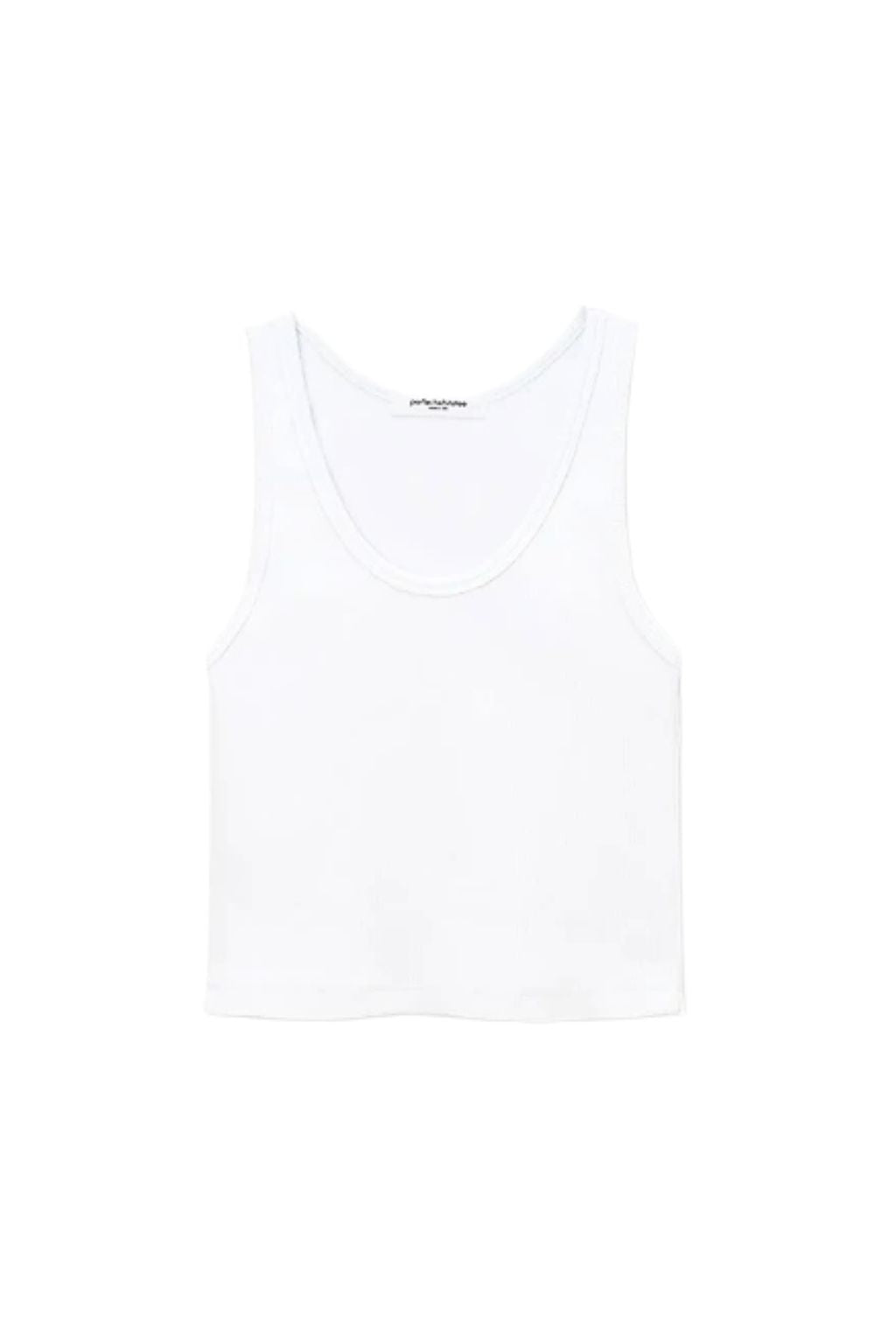 Perfect White Tee - Blondie Tank - White