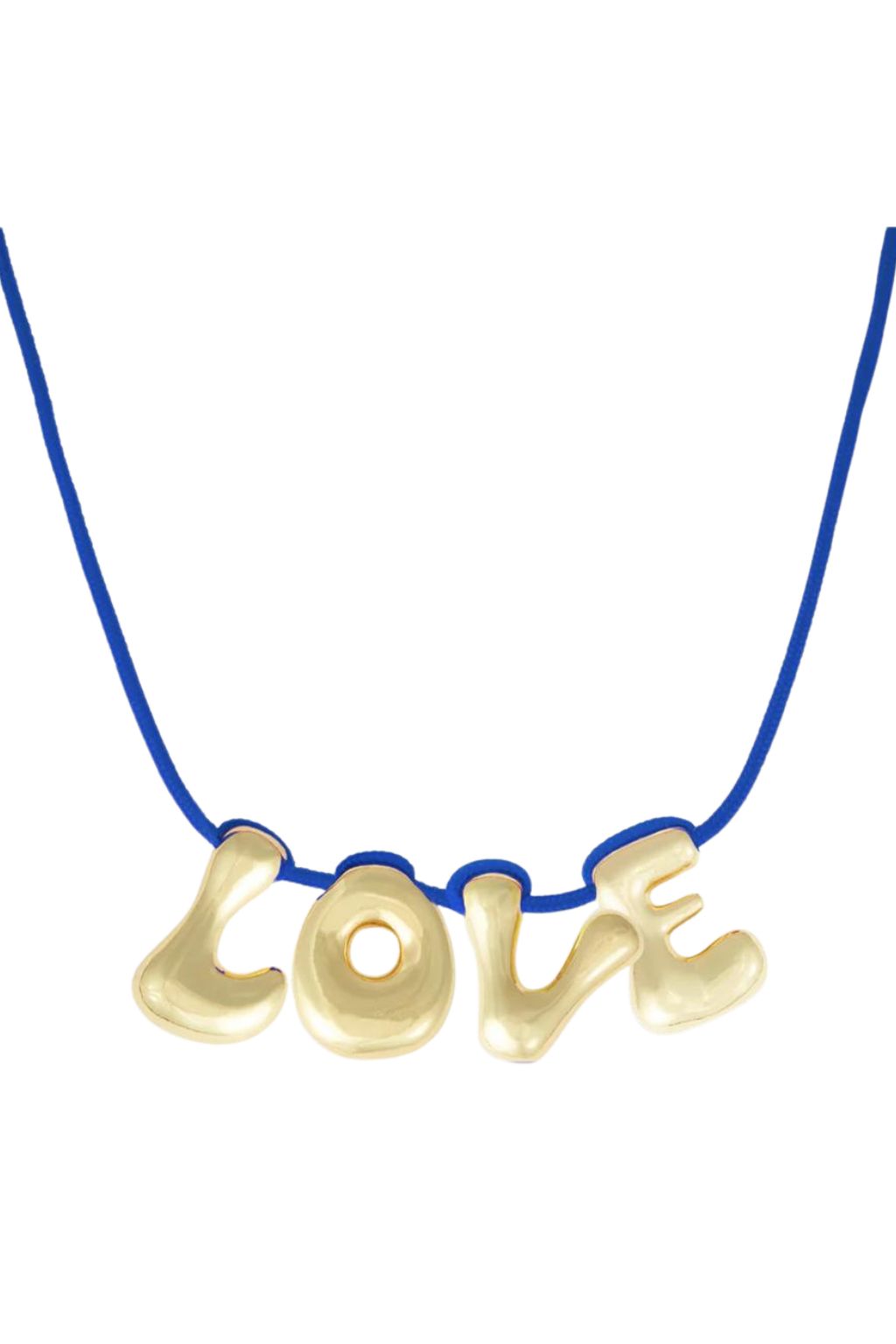 La Mome Bijoux - Gold Plated LOVE Necklace