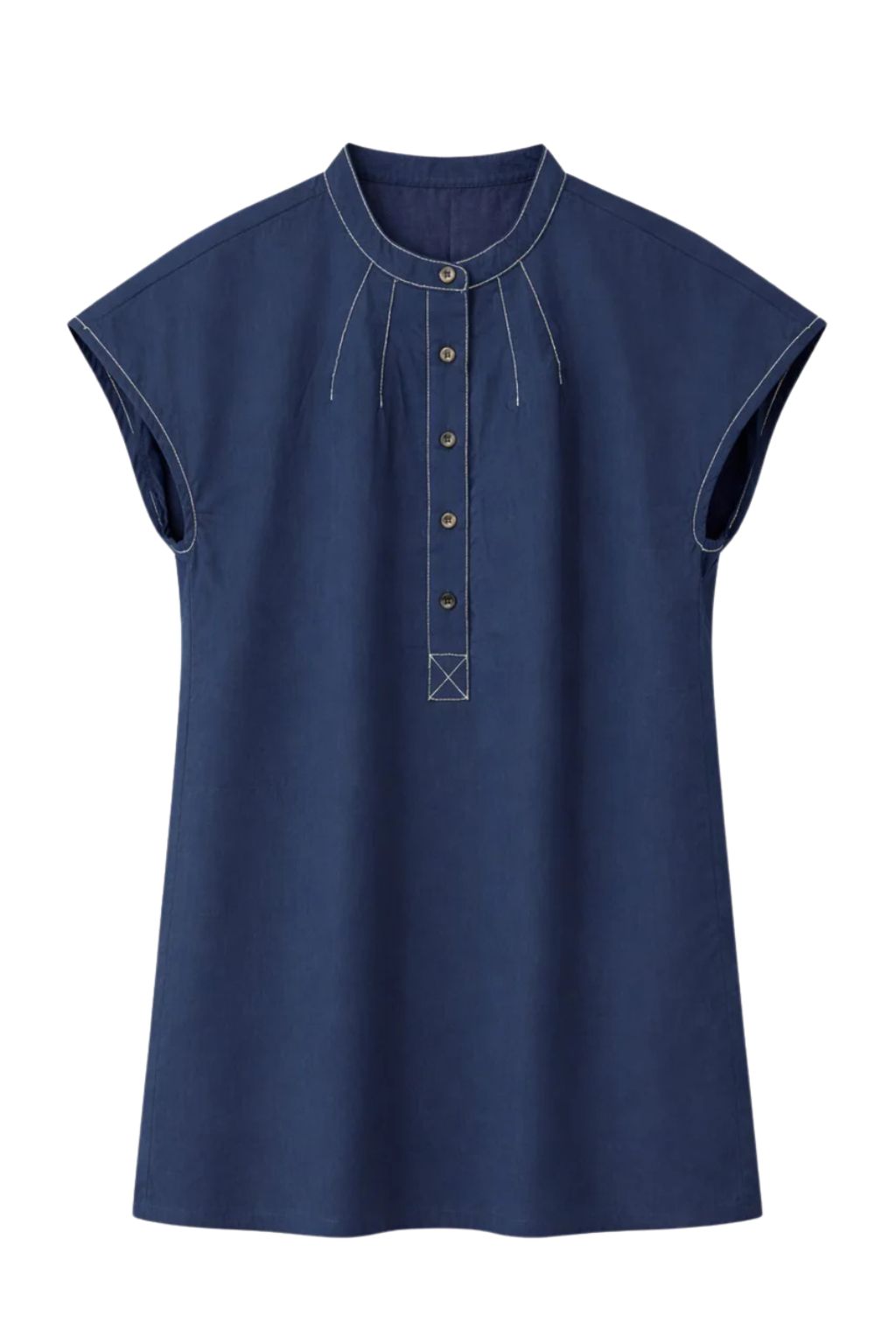 Olive and Bette's - Cap Sleeve Button Front Dress