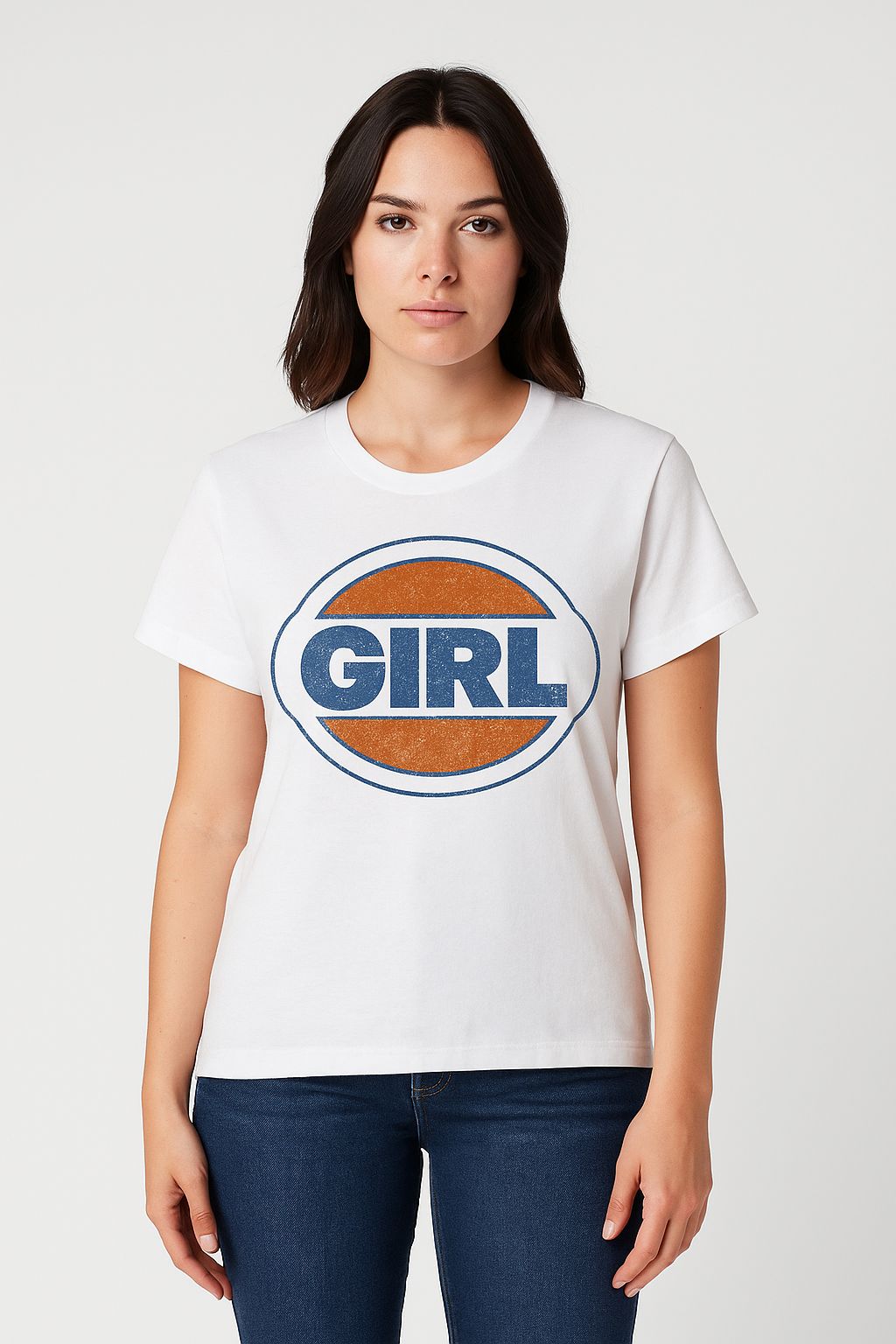 Olive and Bette's  - Girl Tee - White