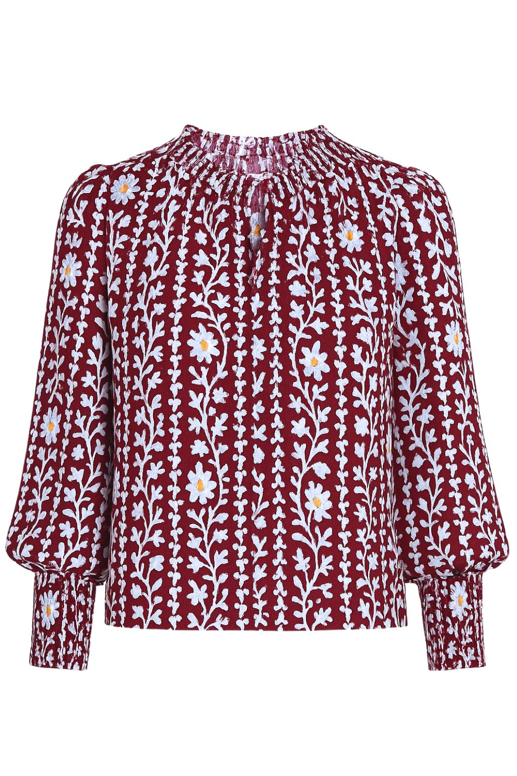 Omika - Anouk Blouse - Esme Garnet