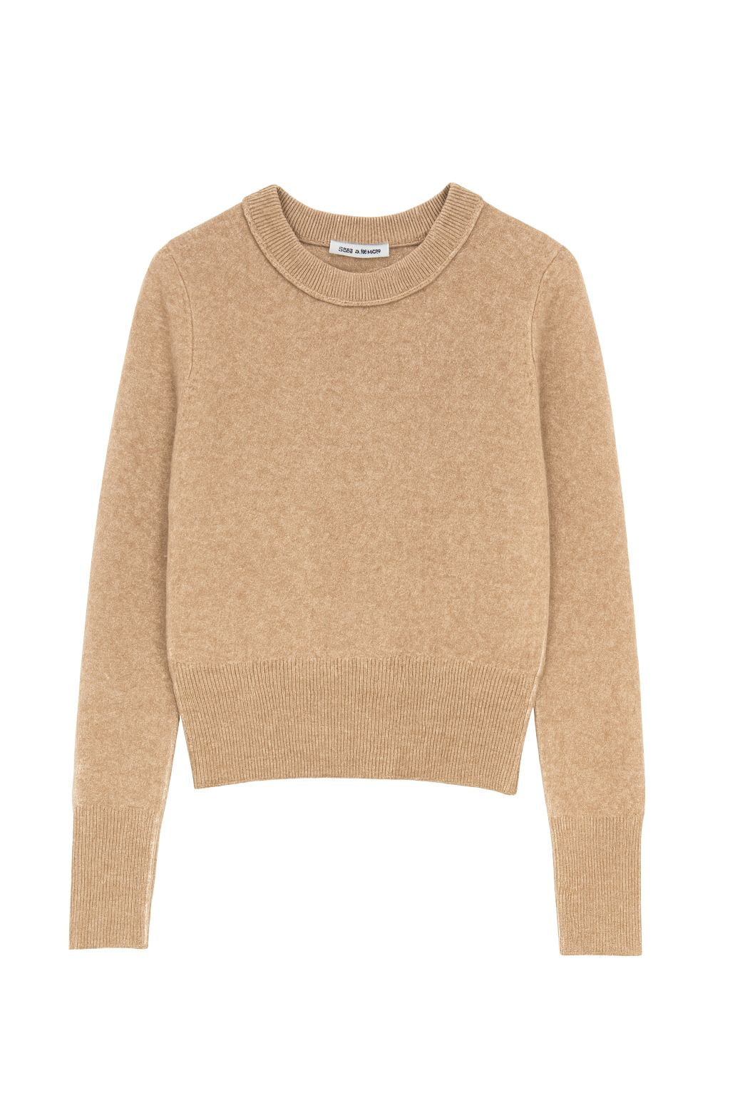 Autumn Cashmere - Crew W/ Contrast Side Seam Detail