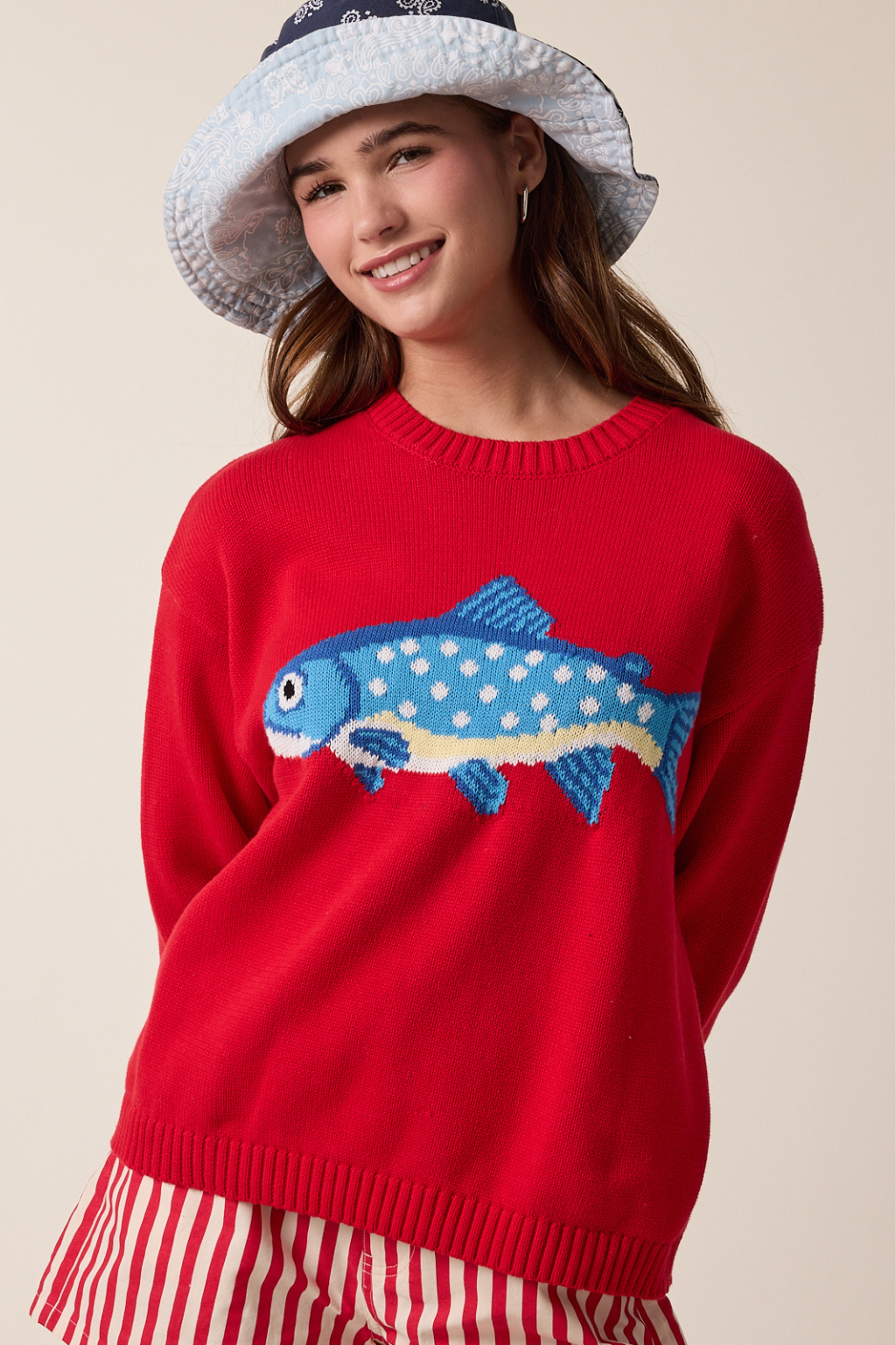 Olive and Bette's - Trout Sweater