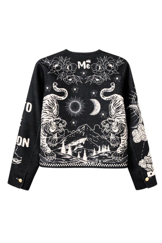 Me369 - Della Jacket - Black Magic