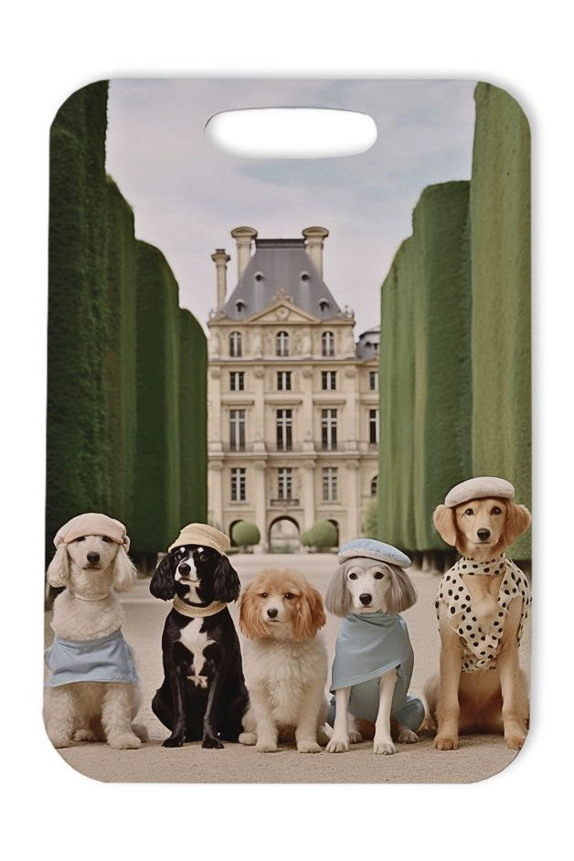 Toss Designs - Chateau Dogs Luggage Tag