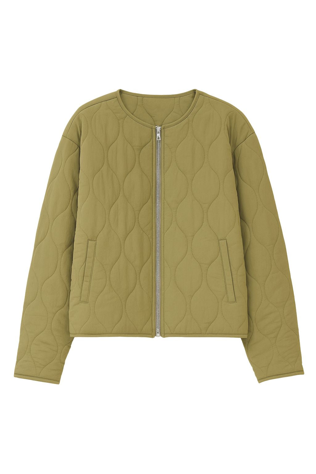Olive and Bette's - Quilted Jacket- Olive