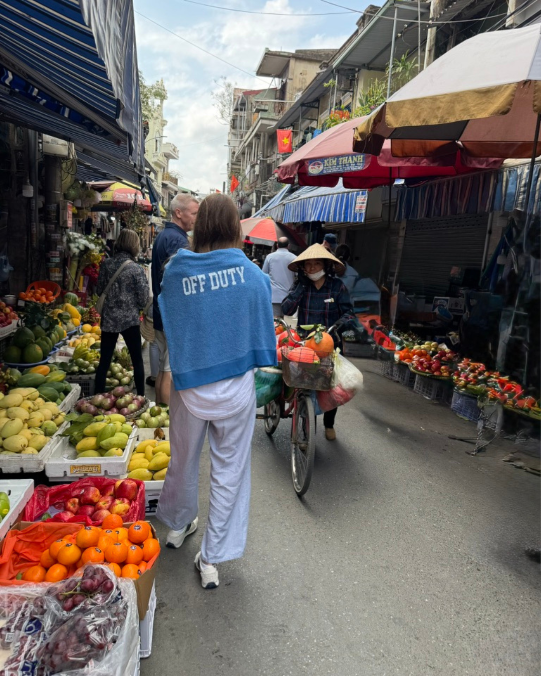 Olive and Bette's - Off Duty Sweatshirt - Royal