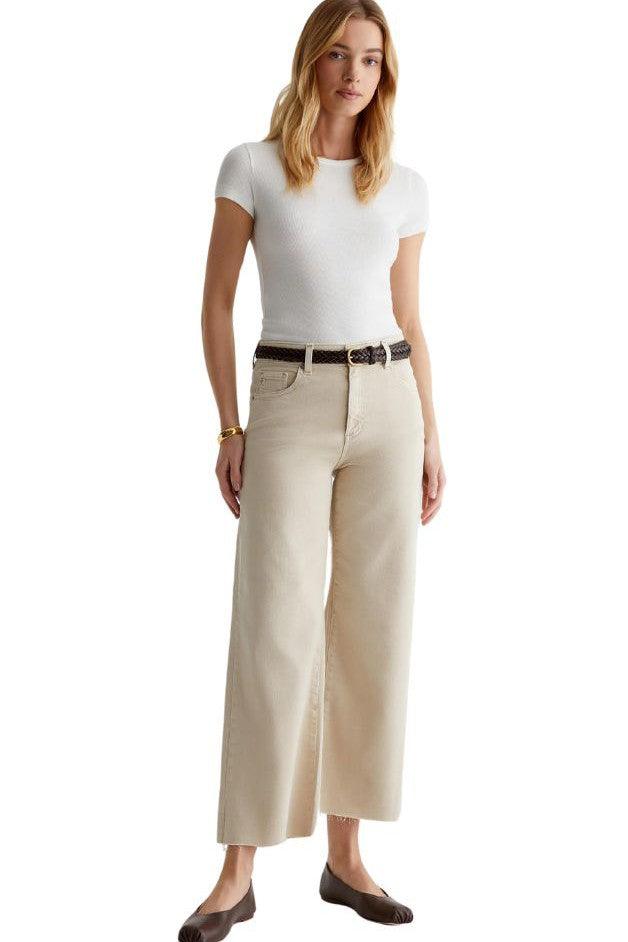 AG - Saige Wide Leg Crop - Olive & Bette's