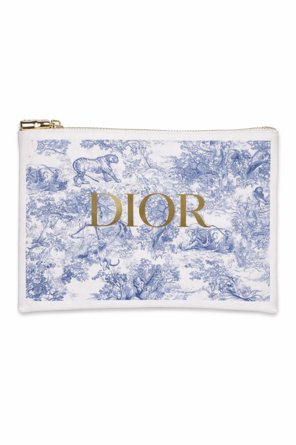 Toss Designs - Blue Jungle Zip Bag