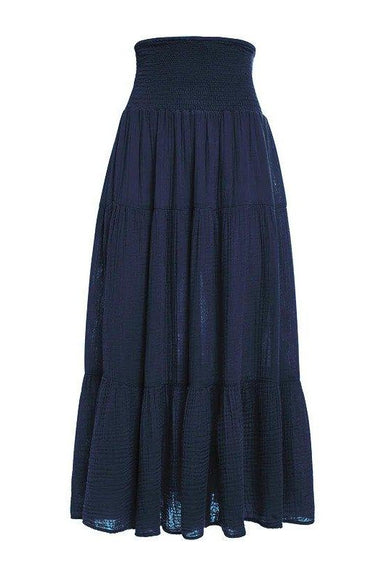 Felicite - Smocked Maxi Skirt - Olive & Bette's
