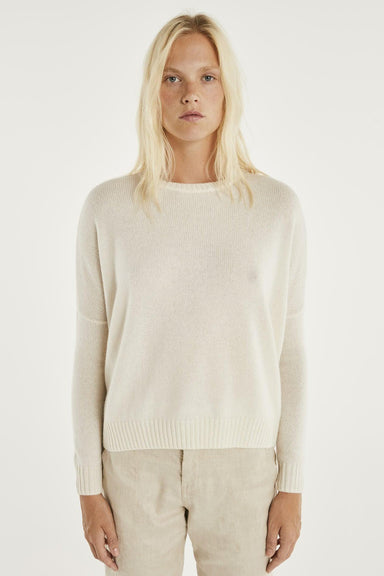 Kujten Cashmere - Amelie Oversized Crew - Olive & Bette's