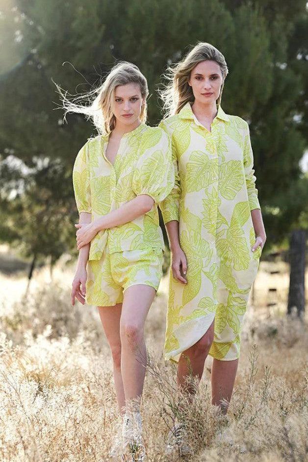 Las Surenas - Tunic - Life In Lime - Olive & Bette's