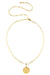 Maison Irem - Wheat Coin Necklace - Olive & Bette's