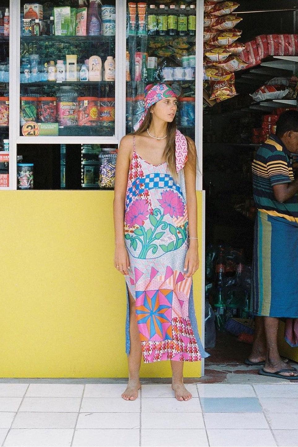 Me369 - Olivia Camisole Dress - Rangoli — Olive & Bette's