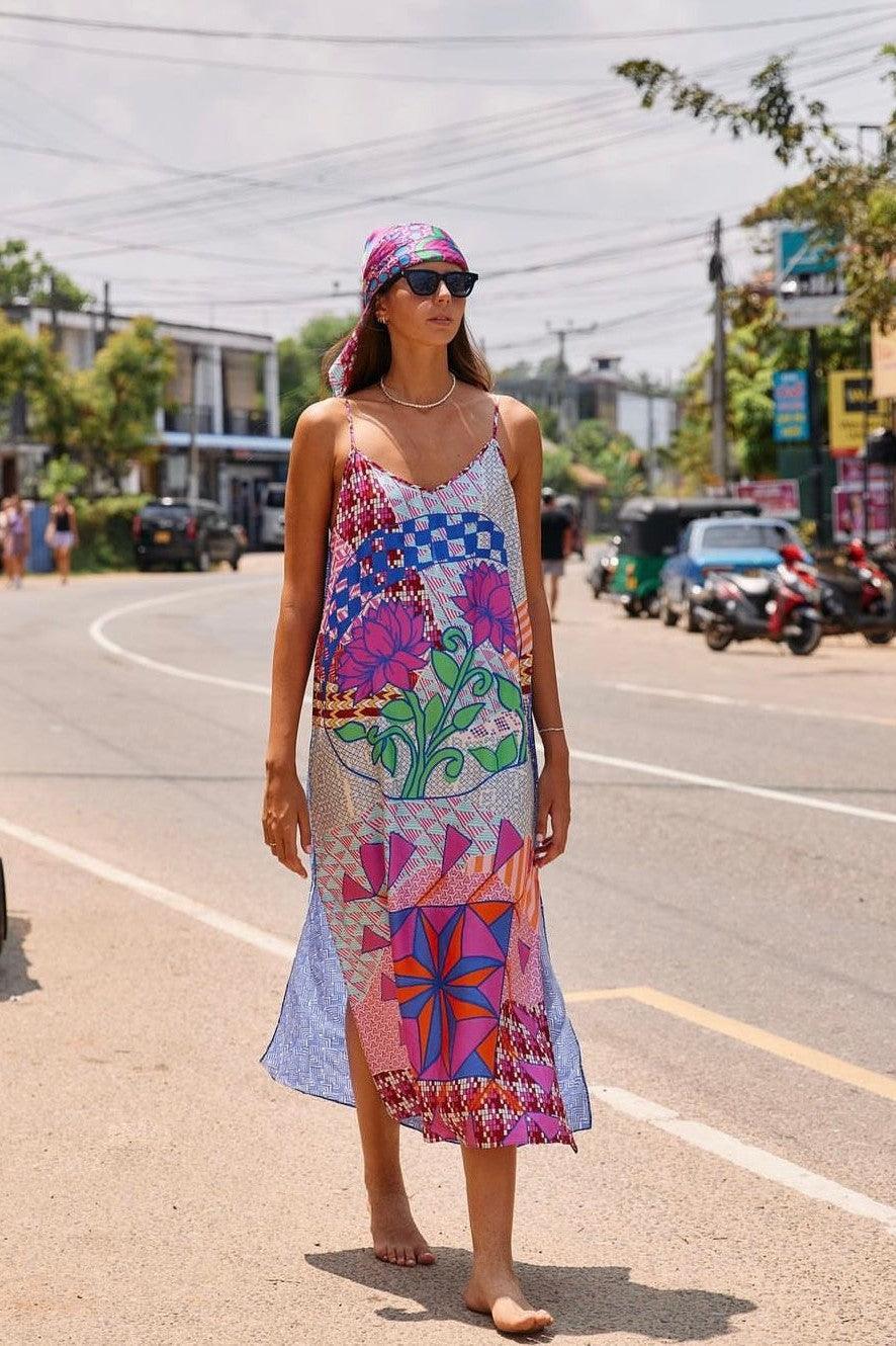 Me369 - Olivia Camisole Dress - Rangoli — Olive & Bette's