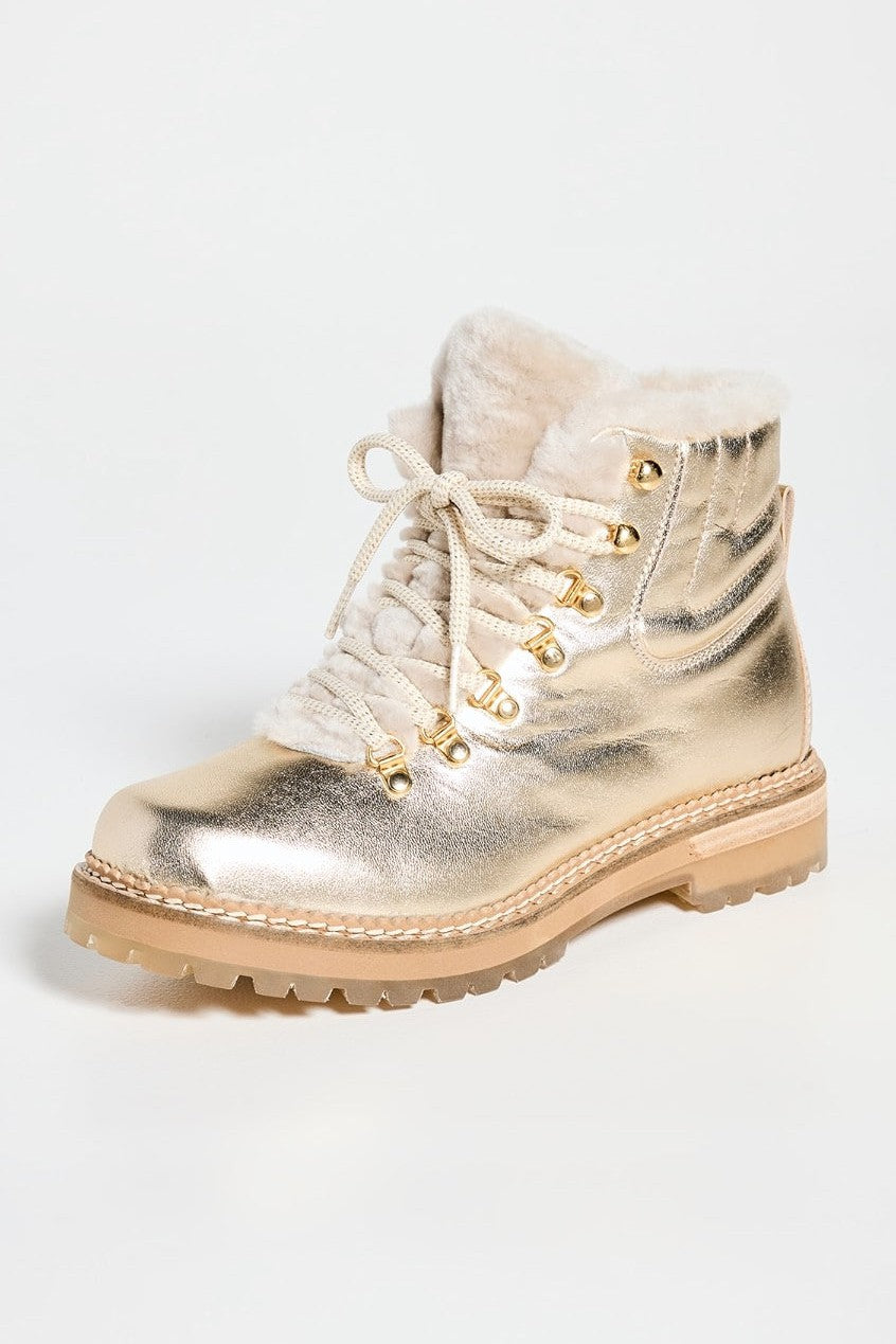 Montelliana - Camelia Icon Boot - White Gold