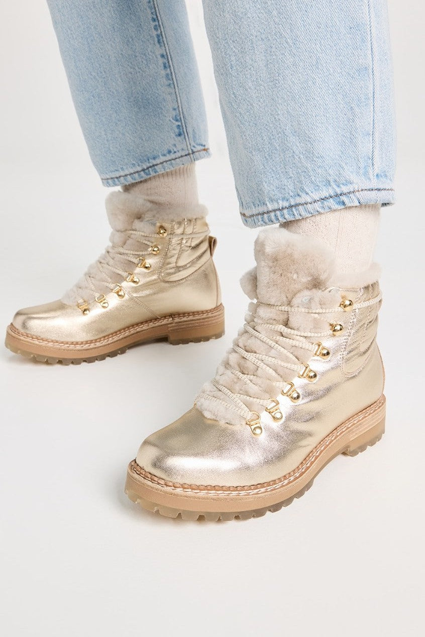 Montelliana - Camelia Icon Boot - White Gold