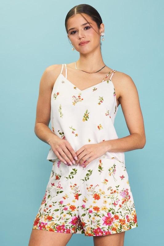 Olive and Bette's - Floral Print Tank Top - Olive & Bette's