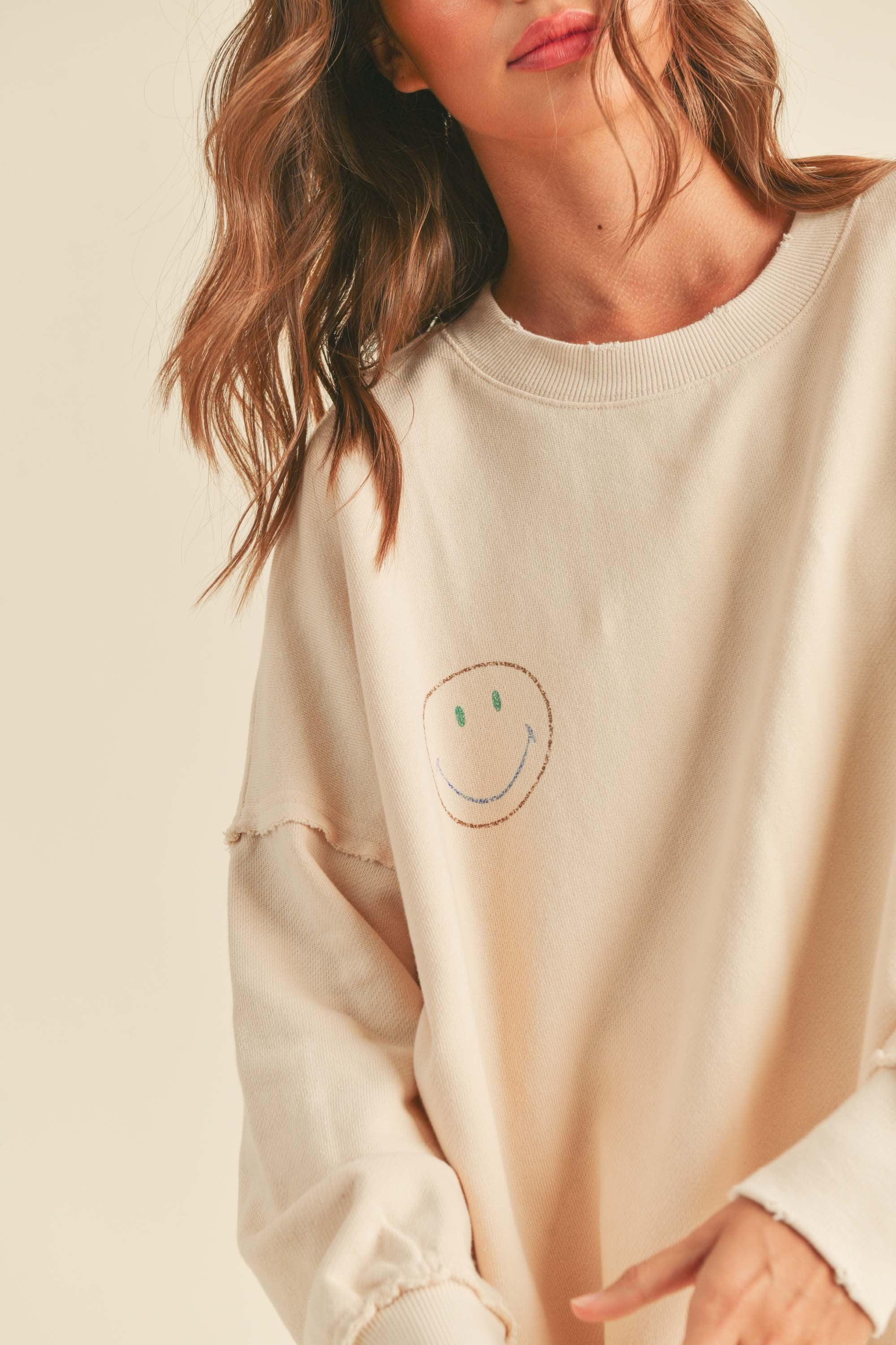Olive and Bette's - Smile Sweatshirt - Olive & Bette's