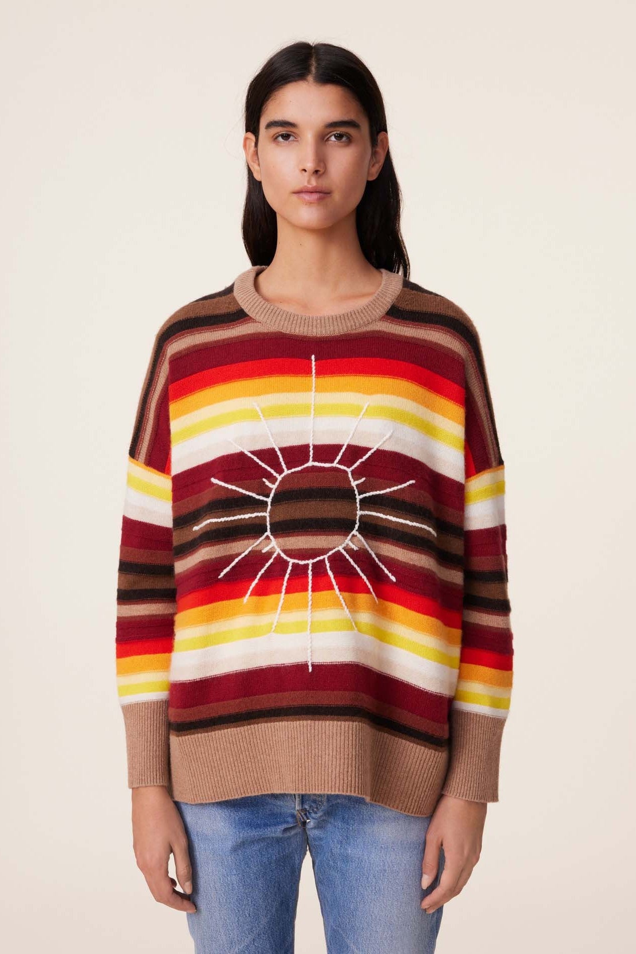 Kujten Cashmere - Western Sun Pullover - Camelo