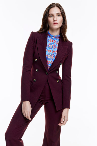 Smythe - Not A DB Blazer - Plum - Olive & Bette's