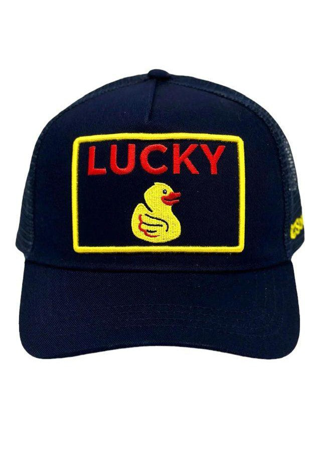 Soulbyrd - Lucky Duck Trucker Hat - Olive & Bette's