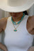 Talis Chains - Turquoise Pendant Necklace - Olive & Bette's