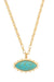 Talis Chains - Turquoise Pendant Necklace - Olive & Bette's