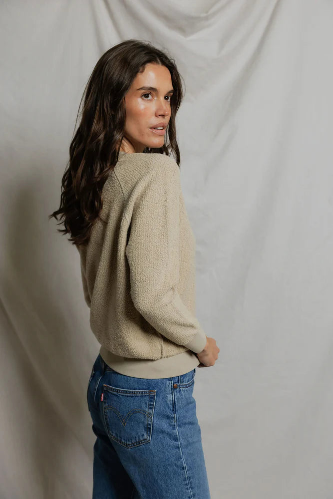 Perfect White Tee - Ziggy Inside Out Sweatshirt