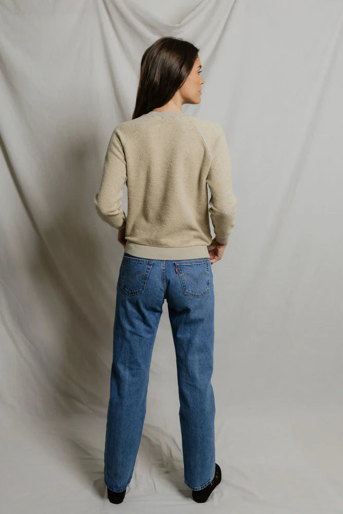 Perfect White Tee - Ziggy Inside Out Sweatshirt