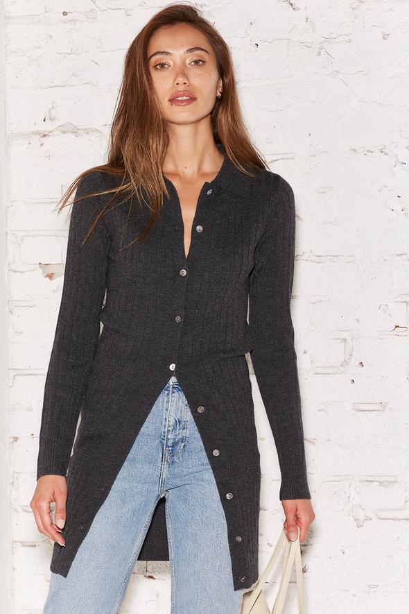 Olive and Bette's - Ulla Cardigan - Charcoal